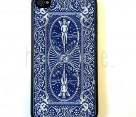 Bicycle Playing Card Back iPhone 5 Case - For iPhone 5/5G - Designer TPU Case Verizon AT&T Sprint