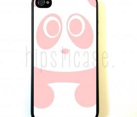 Baby Panda Bear Pink iPhone 5 Case - For iPhone 5/5G - Designer TPU Case Verizon AT&T Sprint