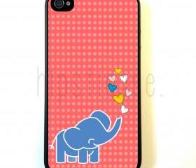 Kawaii Elephant iPhone 5 Case - For iPhone 5/5G - Designer TPU Case Verizon AT&T Sprint
